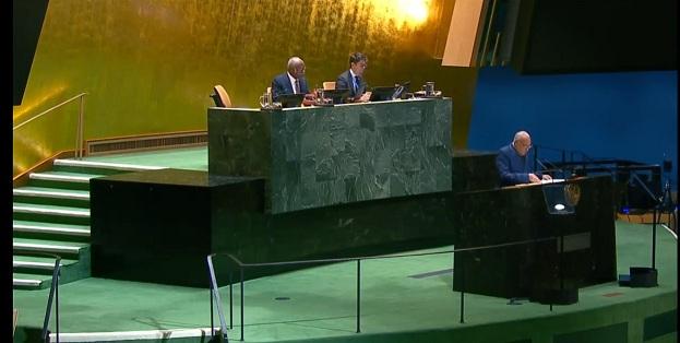 Speech by Minister Ahmed Attaf during the general debate of the United Nations General Assembly 30.09.2024.